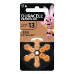 Duracell ZA13 Hearing Aid Batteries 6 pack - Image 2