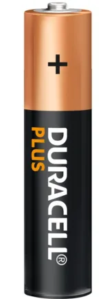 Duracell AAA Plus 100% Extra Life Batteries 4 x 10 pack - Image 3