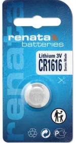 Renata Lithium CR1616 Battery 3V 1 pack - Image 2