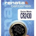 Renata CR2430 Lithium 3V battery for wholesale supply