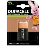 Duracell 9V 170mAh Rechargeable Batteries 1 pack - Image 2