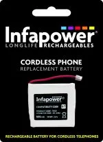 Infapower Prismatic Cordless Phone Replacement Battery 2 pack (97) - Image 2