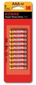 Kodak AAA Zinc Batteries 10 pack - Image 2