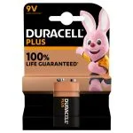 Duracell 9V Plus 100% Extra Life Batteries 10 pack - Image 2