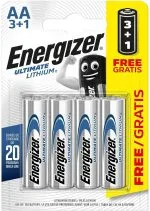 Energizer AA Lithium Batteries 4 pack