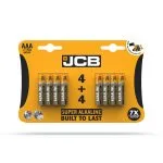 JCB AAA Super Alkaline Batteries 8 pack - Image 2