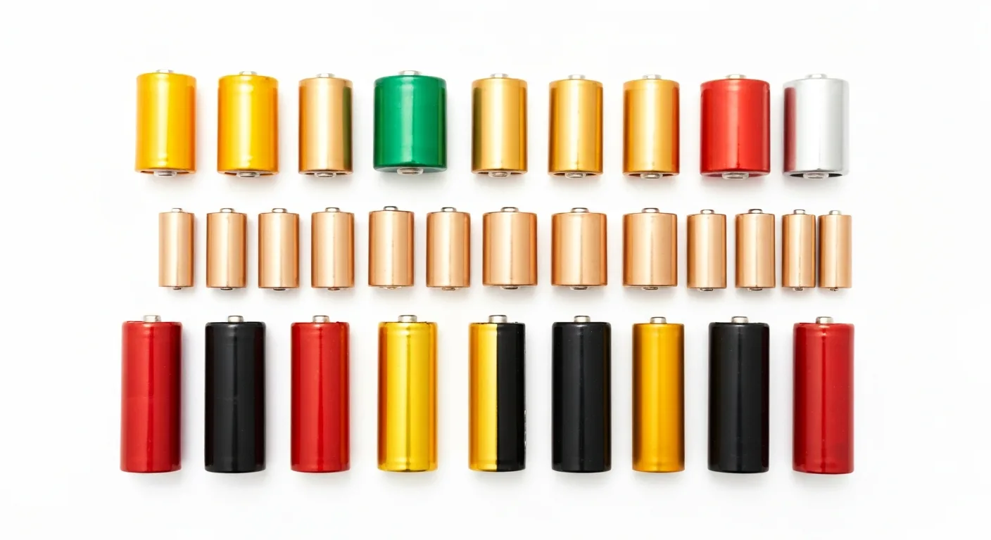 Assorted wholesale battery sizes for UK trade buyers