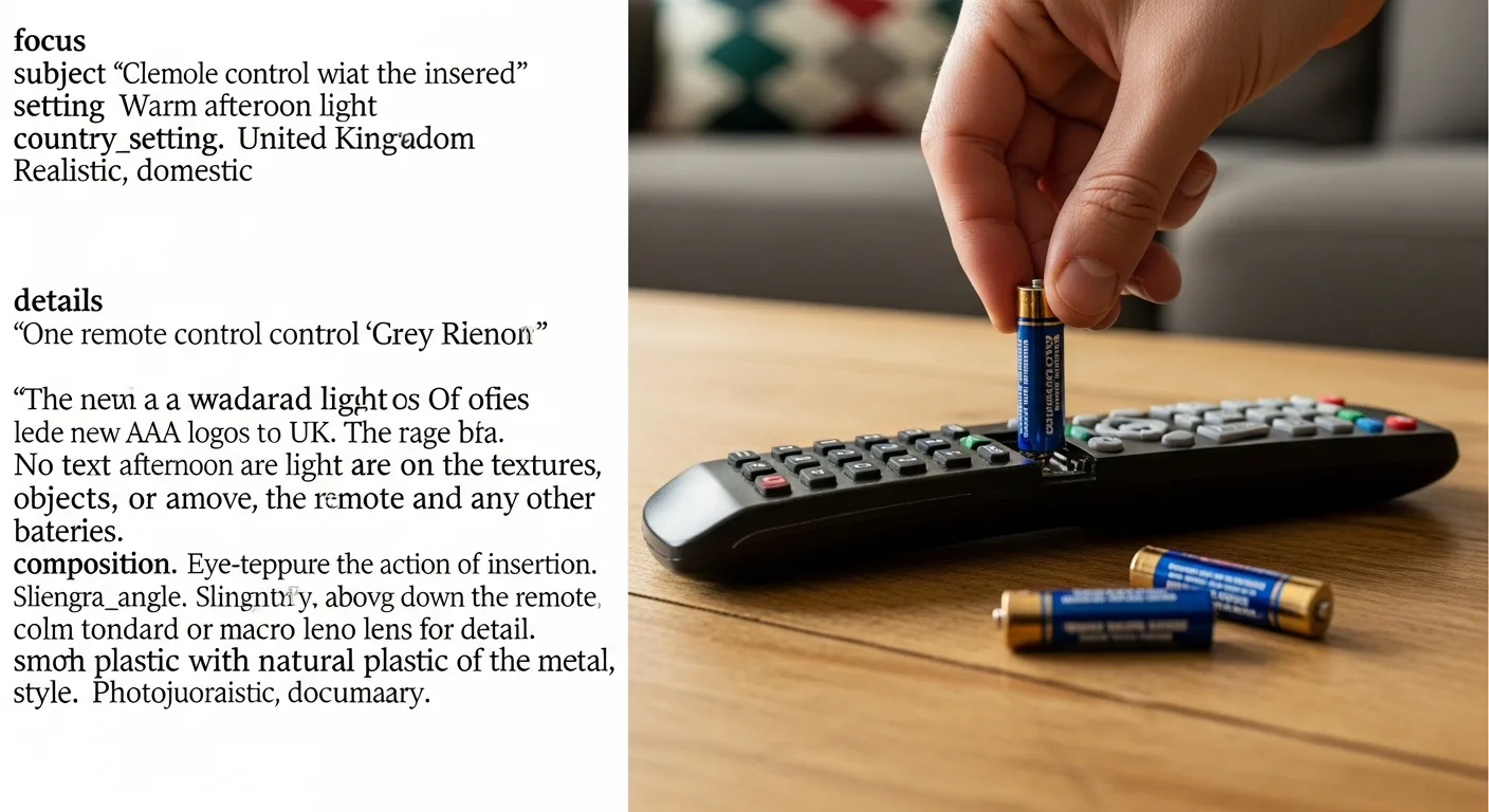 Batteries being used in everyday household devices